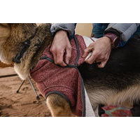 Produktbild von Ruffwear Hemp Hound Hundepullover aus Bio-Baumwolle Blau XS