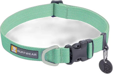 Produktbild von Ruffwear Hi & Light Hundehalsband mit Gurtband in Grün