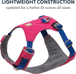 Ruffwear Hi & Light Sportgeschirr für Hunde Rosa XS – Bild 1 von 8