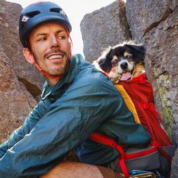 Ruffwear Hitch Hiker Hunderucksack für Welpen in Rot Größe XS – Bild 1 von 8