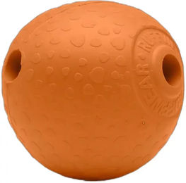 Produktbild von Ruffwear Huckama Hundespielzeug aus Naturkautschuk Orange Größe Groß