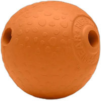Produktbild von Ruffwear Huckama Hundespielzeug aus Naturkautschuk Orange Größe Groß
