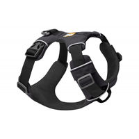 Produktbild von Ruffwear Hundegeschirr Front Range Harness Mini Grau Schwarz XS