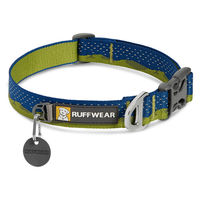Produktbild von Ruffwear Hundehalsband Crag Collar Green Hills aus Silikon 36/51 cm