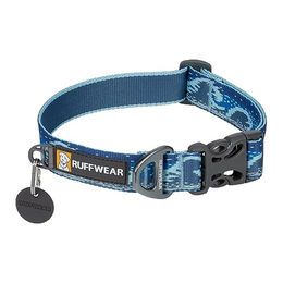 Ruffwear Hundehalsband Crag Midnight Wave Größe S für kleine Hunde 28-36cm – Bild 1 von 11