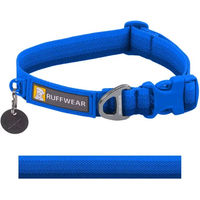 Produktbild von Ruffwear Hundehalsband Front Range Collar Blau Mittel mit Aluminium-Verschluss