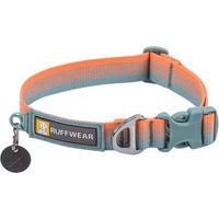 Produktbild von Ruffwear Hundehalsband Front Range in Orange mit Aluminium-Verschluss