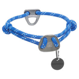 Ruffwear Hundehalsband Knot-a-Collar aus Kletterseil Größe L Blau – Bild 1 von 3