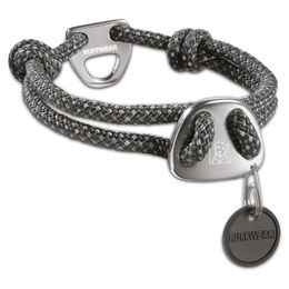 Produktbild von Ruffwear Hundehalsband Knot-a-Collar Seil Halsband Grau Größe L