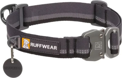 Ruffwear Hundehalsband Top Rope Grau Größe M (36–51 cm) – Bild 1 von 5