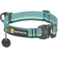 Produktbild von Ruffwear Hundehalsband Top Rope in Grün Türkis mit Metallverschluss