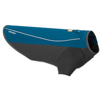 Produktbild von Ruffwear Hundejacke Cloud Chaser Soft Shell Jacket Blue Moon Blau Größe L wasserabweisend