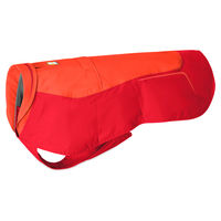 Produktbild von Ruffwear Hundejacke Vert Wasserdichter Fleece-Hundemantel für Riesenrassen Rot XL - 1 Stk.