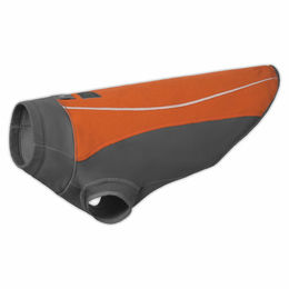Produktbild von Ruffwear Hundepullover Climate Changer Orange wasserabweisend Größe L - 1 Stk.