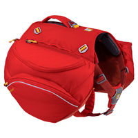Produktbild von Ruffwear Hunderucksack Palisades Pack in Rot Größe M
