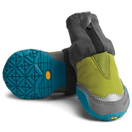 Produktbild von Ruffwear Hundeschuhe Polar Trex Winter Pfotenschuhe Forest Green 2 Stück