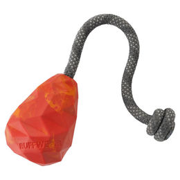 Produktbild von Ruffwear Hundespielzeug Huck-a-Cone Wurfspielzeug aus Naturkautschuk Rot - 1 Stk.
