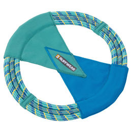 Ruffwear Hundespielzeug Pacific Ring Wurfspielzeug aus Nylon Aurora Teal – Bild 1 von 5