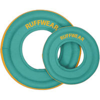 Produktbild von Ruffwear Hydro Plane Hundespielzeug Dummy aus Schaumstoff Größe L in Grün und Türkis