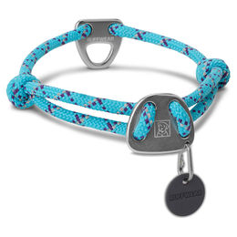 Ruffwear Knot-a-Collar Seil-Halsband für Hunde mit Reflektor Blue Atoll Größe L - 1 Stk. – Bild 1 von 10