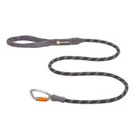 Produktbild von Ruffwear Knot-a-Leash reflektierende Hundeleine aus Seil Schwarz Größe L - 1,5 m