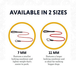 Ruffwear Knot-a-Leash Reflektierende Hundeleine mit gepolstertem Griff Fireweed Pink Größe L 1,5 m - 1,5 m – Bild 1 von 2