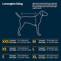 Produktbild von Ruffwear Lumenglow High-Vis Hundejacke wasserabweisend Rot XS