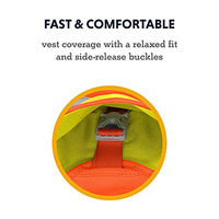 Produktbild von Ruffwear Lumenglow High-Vis Hundeschutzweste wasserabweisend Orange Größe L