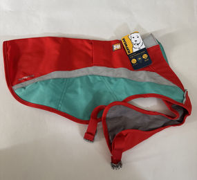 Ruffwear Lumenglow Sicherheitsjacke für Hunde in Rot Größe XS wasserabweisend – Bild 1 von 3