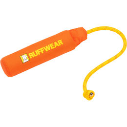 Ruffwear Lunker Wurfspielzeug für Hunde Tangelo Orange Medium mit Seilgriff und schwimmender Funktion – Bild 1 von 2