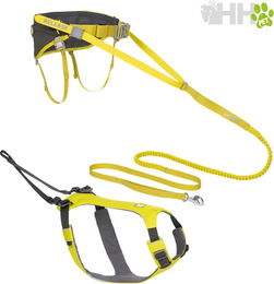 Produktbild von Ruffwear Omnijore Sportgeschirr und Joggingleine Set aus Nylon für Hunde Größe S