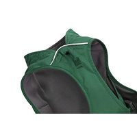Produktbild von Ruffwear Overcoat Fuse 2-in-1 Hundemantel und Geschirr mit Fleece-Fütterung wasserabweisend Grün Größe L