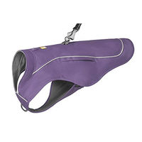 Produktbild von Ruffwear Overcoat Fuse 2-in-1 Hundemantel und Geschirr mit Fleece-Fütterung wasserdicht Salbei-Lila XL