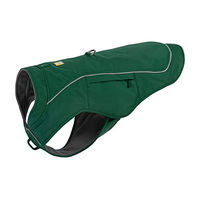 Produktbild von Ruffwear Overcoat Fuse 2-in-1 Hundemantel und Hundegeschirr mit Fleece-Fütterung Evergreen XXS - 1 Stk.