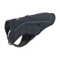 Produktbild von Ruffwear Overcoat Fuse 2-in-1 Hundemantel und Hundegeschirr mit Fleece-Fütterung wasserabweisend Basaltgrau Größe M