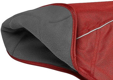 Ruffwear Overcoat Hundejacke mit Fleecefutter und wasserabweisender Funktion Red Clay XL – Bild 1 von 6