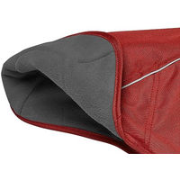 Produktbild von Ruffwear Overcoat Hundejacke mit Fleecefutter und wasserabweisender Funktion Red Clay XL