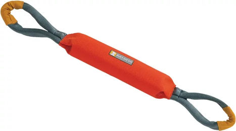 Produktbild von Ruffwear Pacific Loop Hundespielzeug aus Polyester in Rot und Orange