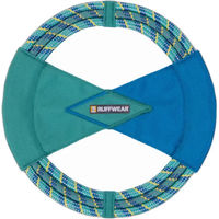 Produktbild von Ruffwear Pacific Ring Hundespielzeug Seil in Grün und Bunt