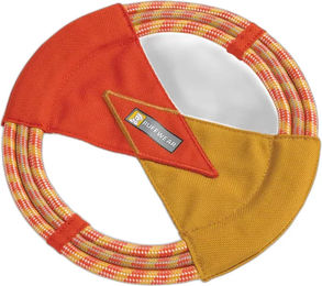 Produktbild von Ruffwear Pacific Ring Hundespielzeug Seil in Rot und Bunt