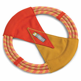 Ruffwear Pacific Ring Hundespielzeug Sockeye Red Wurf- und Zerrspielzeug – Bild 1 von 13