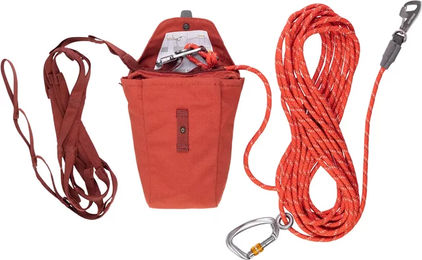Produktbild von Ruffwear Palisades Hund-Anhängesystem für Camping in Rot