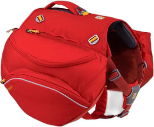Produktbild von Ruffwear Palisades Hunderrucksack Rot L/XL