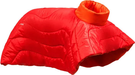 Ruffwear Palisades Sleep Poncho Hundeschlafsack aus Polyester Rot Größe M – Bild 1 von 2