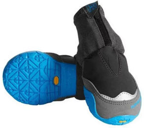 Ruffwear Polar Trex Winterschuhe für Hunde wasserabweisend in Schwarz und Blau – Bild 1 von 3