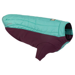 Ruffwear Powder Hound Hundejacke isoliert und wasserabweisend Aurora Teal Größe L – Bild 1 von 7