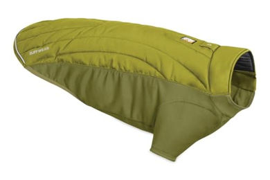 Ruffwear Powder Hound Hundemantel Softshell Grün XL wasserabweisend - 1 Stk. – Bild 1 von 8