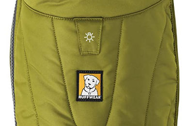 Ruffwear Powder Hound Hundemantel Winter Grün XS wasserabweisend – Bild 1 von 4