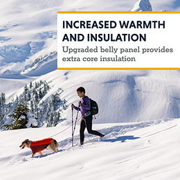 Ruffwear Powder Hound Isolierte Hundejacke Wasserabweisend Orange Größe L - 1 Stk. – Bild 1 von 7