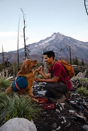 Ruffwear Quencher Reisenapf Fired Brick Rot Größe L – Bild 1 von 4
